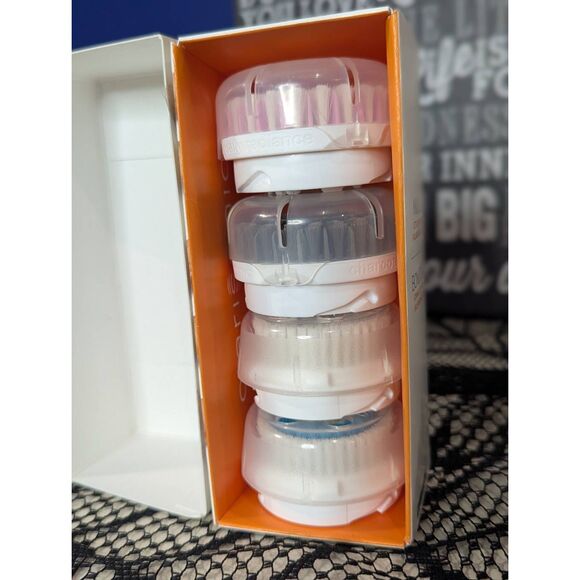 Clarisonic Essential Skin Solutions Brush Head 4-pack NEW! RETIRED/DEADSTOCK - Picture 5 of 16